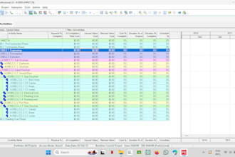 manage and schedule your construction projects using primavera p6
