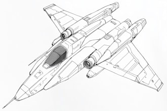make a  spaceship concept art or starship or sci fi vehicle
