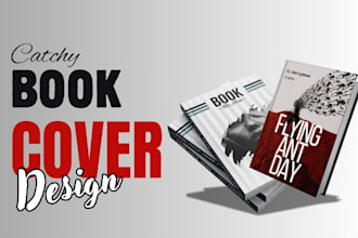 design catchy KDP book cover, paperback cover, and do book formatting