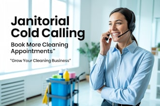 janitorial appointment janitorial cold calling janitorial cleaning business b2b