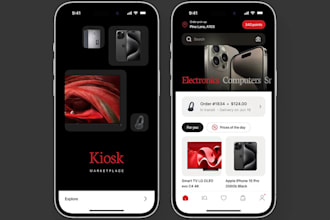 develop marketplace app, multi vendor app, online shopping app, ecommerce app