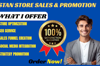 do stan store website payhip promotion online store marketing sales funnel seo