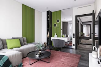 render residential apartment interior, exterior design,photorealistic, 3ds max