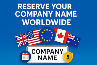 reserve your company name for any country