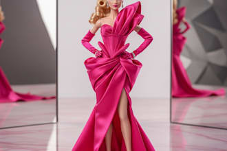 do some barbie art photography and ai art doll