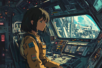 do sci fi horror and fantasy scene concept art illustrations
