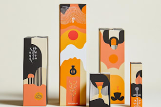 create a pixel perfect packaging box design with die cut