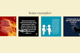 create bible verse graphics