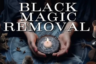 remove curse, black magic, hexes, and negative energy from you and your families