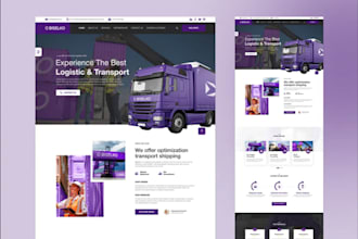 build taxi, car, train, bus for a custom transport website for your business