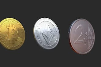 create high detailed 3d coins, embossed coin models, medals, 3d cnc, 3d printing