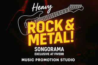deliver and promote heavy rock metal music heard by 900 active playlist curators