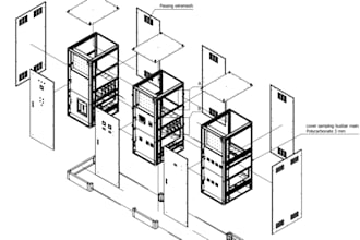 do any sheet metal design dxf 3d model by autodesk inventor