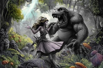 be your epic art illustration designer