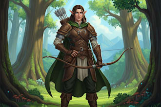 make  dnd character art and dnd party illustration