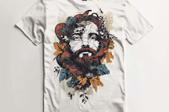 design custom typographic merchandise and illustration