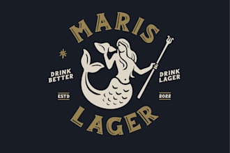 design a bold, modern craft brewery logo for your brand