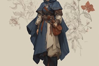 paint realistic or fantasy character art