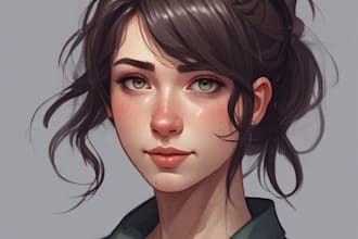 draw beautiful anime character and fan art
