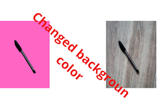 image editing, remove background, change colors, ai enhancements