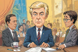 draw satire, editorial or political cartoons for you