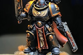 paint your 40k, aos, and other warhammer related miniatures