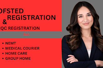do cqc, ofsted registration for nemt, home care, medical courier, group home