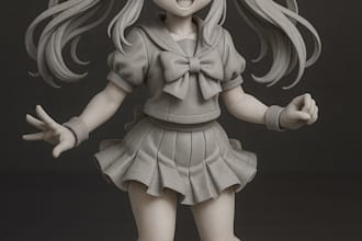 awesome 3d character modeling and rigging