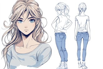 design characters for your manga anime or webtoon