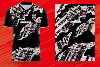 create esport jersey design