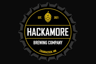 create a modern minimalist and luxury brewery logo design