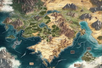 do fantasy vector map design game world dnd map