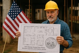 design house floor plans, kitchen layouts, and interior with fl permit stamp
