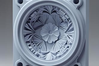 do 3d silicon mold plastic mold and clay cutter 3d mold design for 3d printing