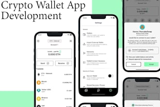 develop full stack crypto exchange app crypto wallet app crypto exchange website