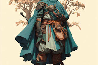 do dnd character art and dnd character design