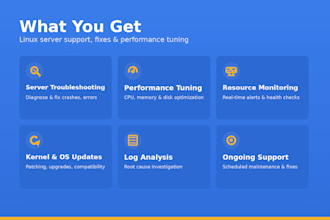 handle linux server support, fixes, and performance tuning