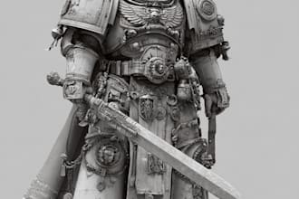paint your warhammer 40k, aos, dnd or any board game miniatures