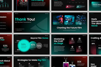 design powerpoint presentation movie pitch deck film pitch deck TV show slides
