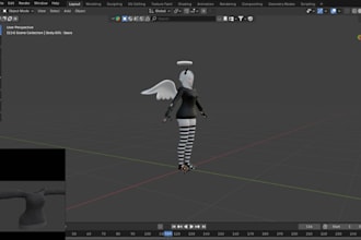 do premium 3d vtuber, vroid models, anime style, blender rigging, vrchat ready
