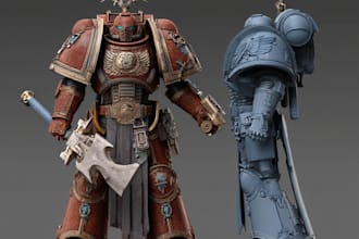 3d model warhammer 40k character for you
