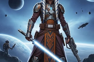 draw sci fi, star wars, mecha, sprite dnd art