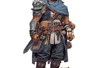 do a dnd character art and dnd character art