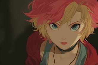 draw anime characters and oc for you
