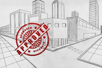 draw city permit plans, mep, adu, garage and stamped architectural design
