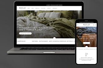 do shopify landing page