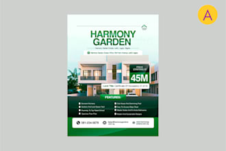do real estate flyers and food flyers design