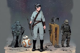 create, sci fi illustration and sci fi art