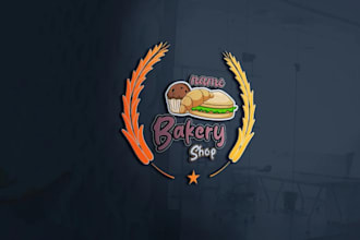 do minimalist modern memorable business bakery logo design
