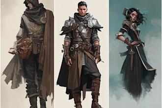 design an amazing d and d character for you